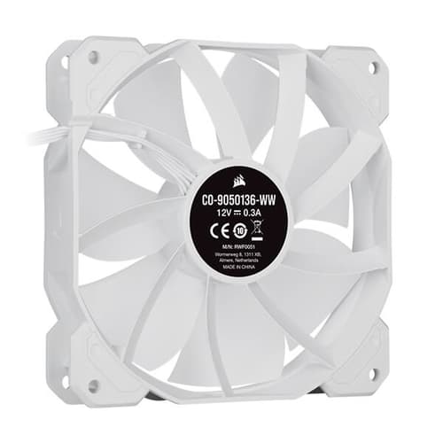Corsair iCUE SP120 RGB Elite White Cabinet Fan (Single Pack)